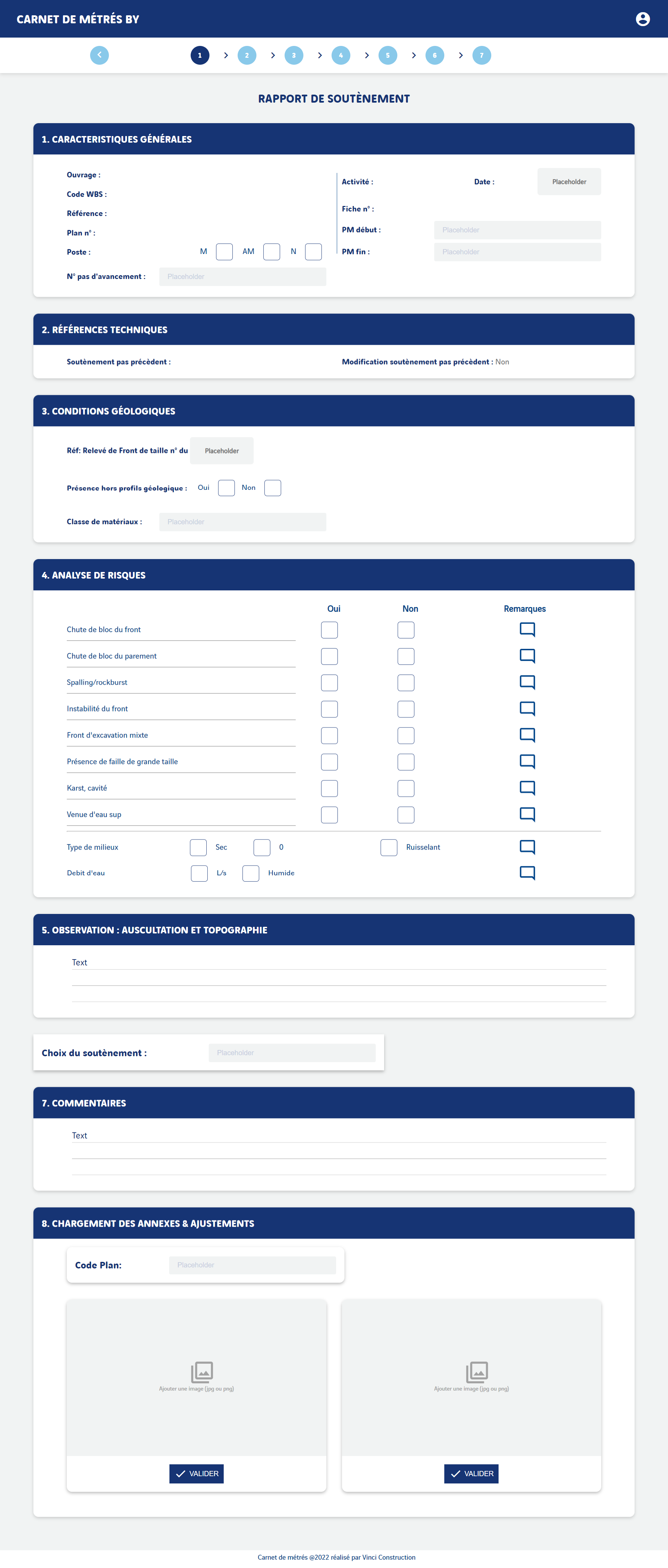 Carnet Mètres screenshot